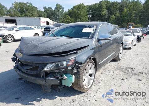 2018 Chevrolet Impala 2Lz из США, поврежденный, VIN 2G1125S31J9150671